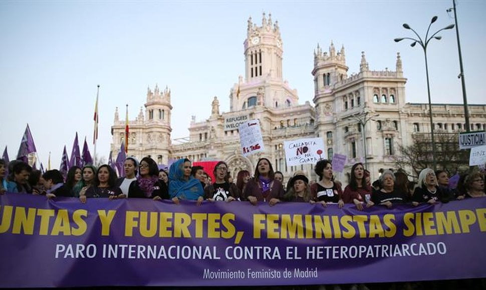Manifestaciones feministas en todo el mundo en el Día de la Mujer - La ...
